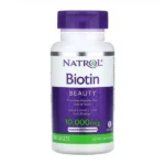 ناترول بيوتين Natrol Biotin تركيز 10000 مكجم / 100 قرص